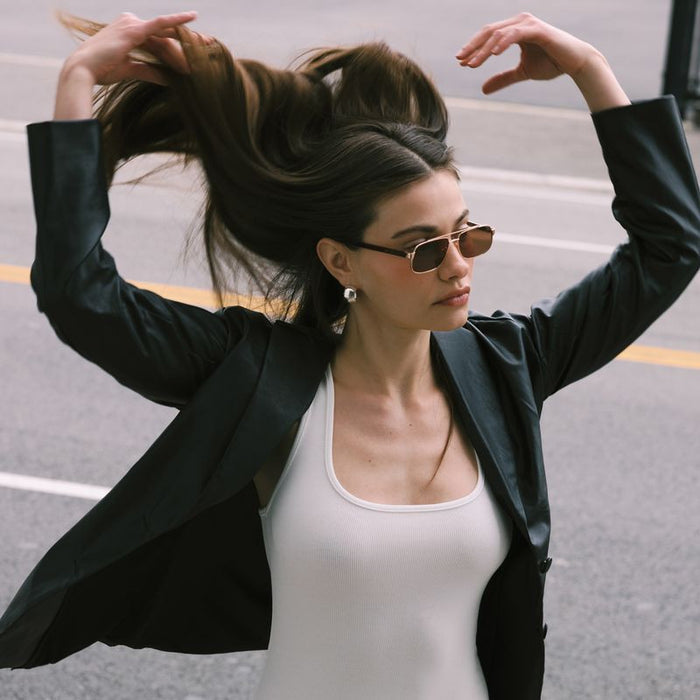 Evangeline, Gold/Coffee Lenses