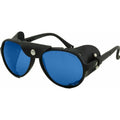 Explorer, Matte Black/Blue Mirror HDIR Polarised Glass Lenses