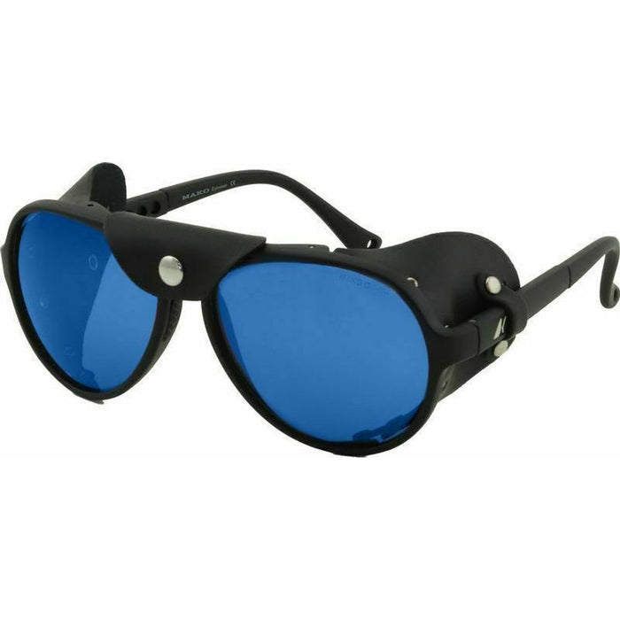 Explorer, Matte Black/Blue Mirror HDIR Polarised Glass Lenses