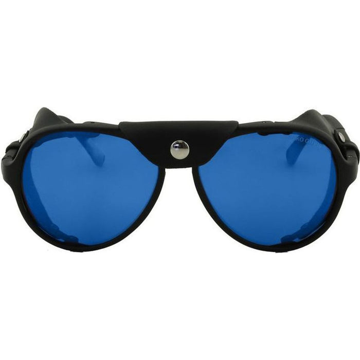 Explorer, Matte Black/Blue Mirror HDIR Polarised Glass Lenses