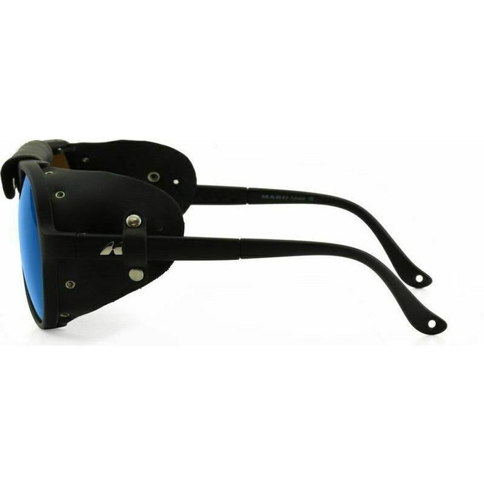 Explorer, Matte Black/Blue Mirror HDIR Polarised Glass Lenses