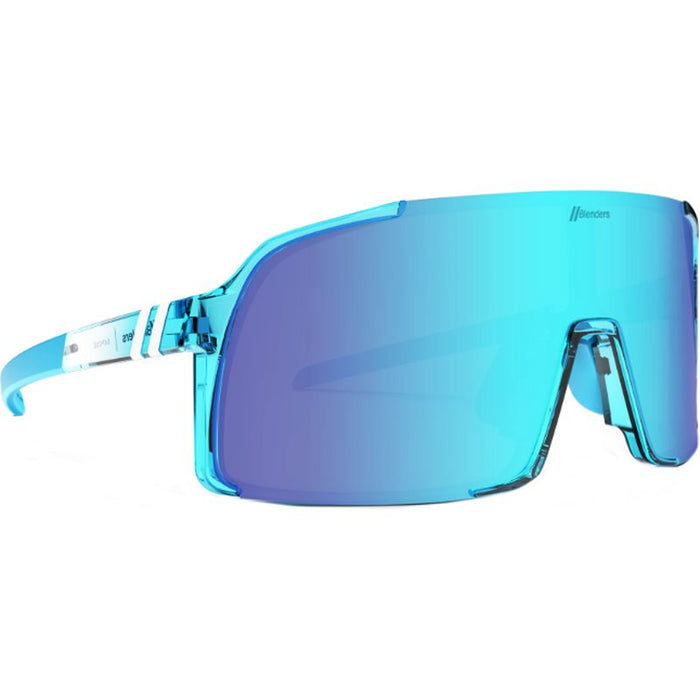 Blenders Expose Blue Fade Light Blue Mirror Polarised Angle