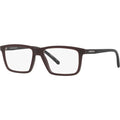 Eyeke AN7197, Matte Transparent Red/Clear Lenses