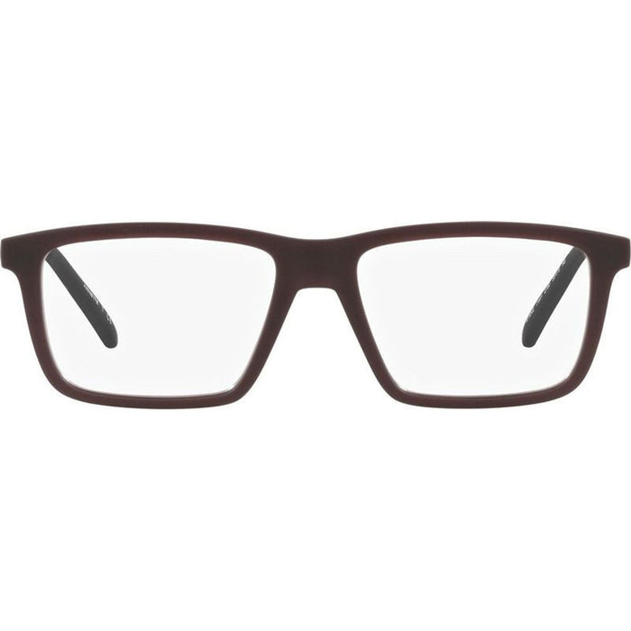 Eyeke AN7197, Matte Transparent Red/Clear Lenses