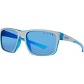 Fairway X, White and Xtal Blue/Blue Mirror Lenses