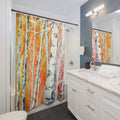 Falling for Colour Shower Curtain