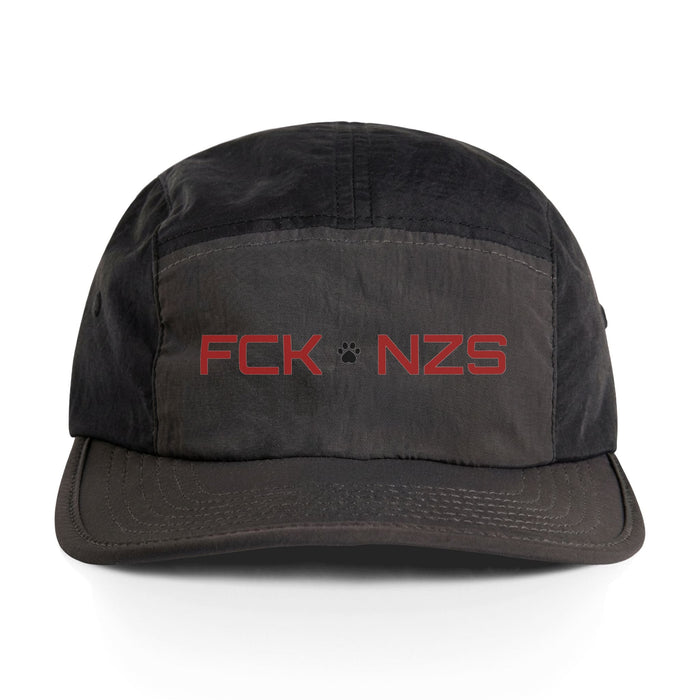 FCK NZS Embroidered Nylon Cap — Anti - Fascist Patch Hat - FloofChonk