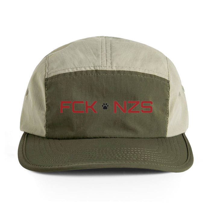 FCK NZS Embroidered Nylon Cap — Anti - Fascist Patch Hat - FloofChonk
