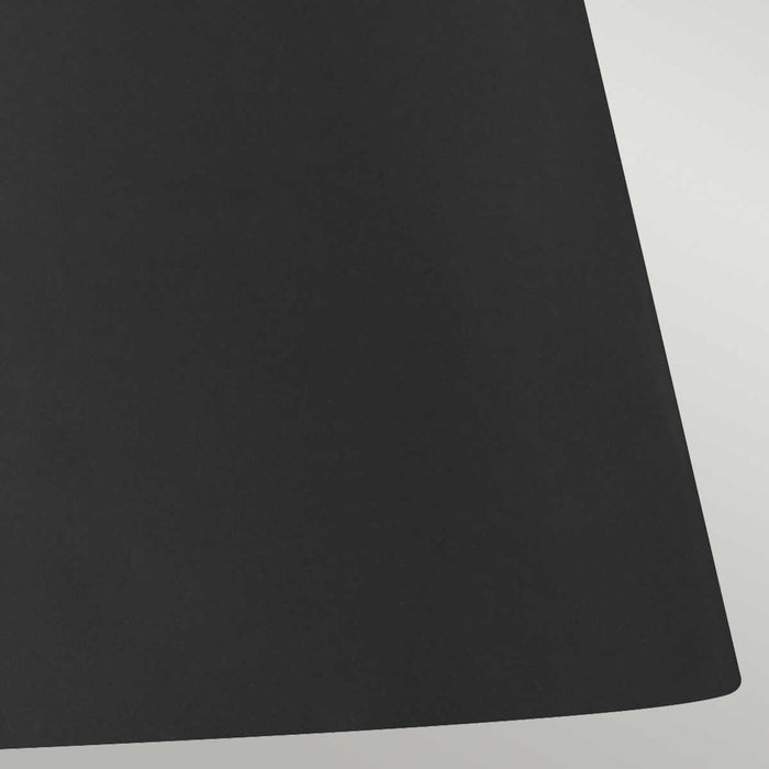 Feiss Asher 3 Light Flush Black Ceiling Light Living Room Image 13