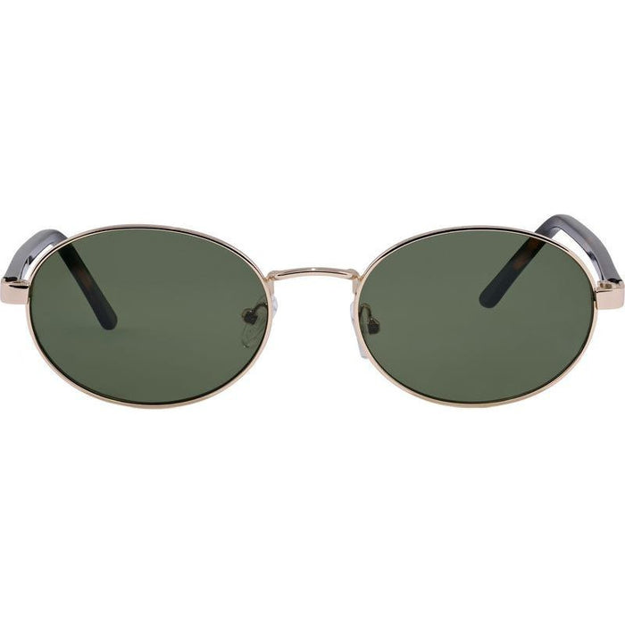 Finch, Polished Gold/Moss Green Lenses