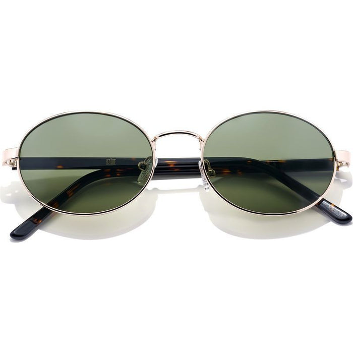 Finch, Polished Gold/Moss Green Lenses