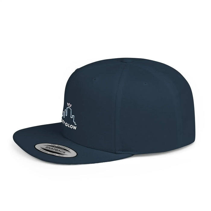 Flat Bill Snapback Hat, Stylish Trendy Cap for All Occasions, Streetwear Accessory, Outdoor Events, Casual Wear - FloofChonk
