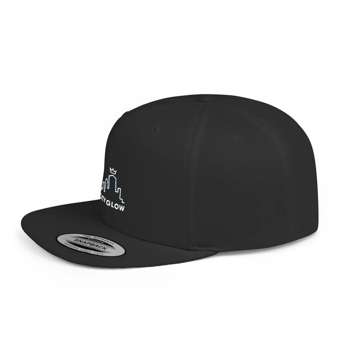 Flat Bill Snapback Hat, Stylish Trendy Cap for All Occasions, Streetwear Accessory, Outdoor Events, Casual Wear - FloofChonk