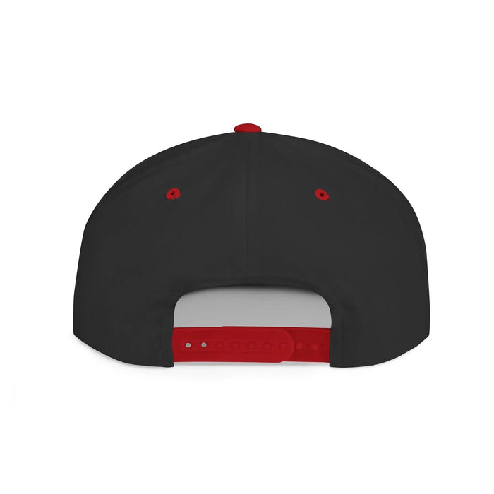 Flat Bill Snapback Hat, Stylish Trendy Cap for All Occasions, Streetwear Accessory, Outdoor Events, Casual Wear - FloofChonk