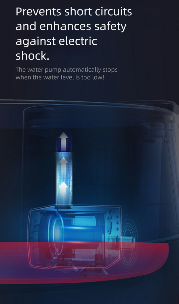 Fontaine à eau automatique pour animaux de compagnie avec 4 filtres de rechange