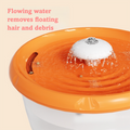 Fontaine à eau pour animaux de compagnie 1,8 L avec 4 filtres de rechange