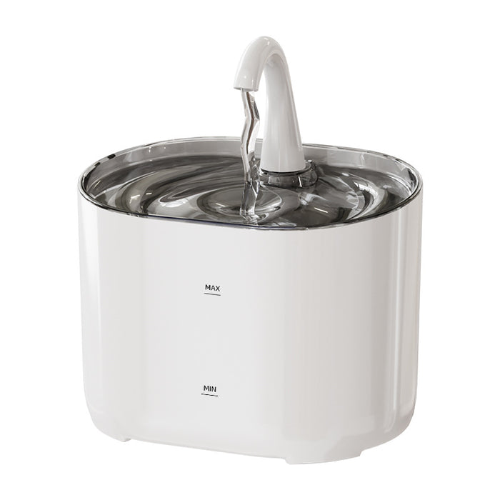 Fontaine à eau pour chat - Distributeur d'eau automatique avec 4 filtres de rechange