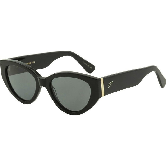 Franki, Shiny Black/Grey Polarised Lenses