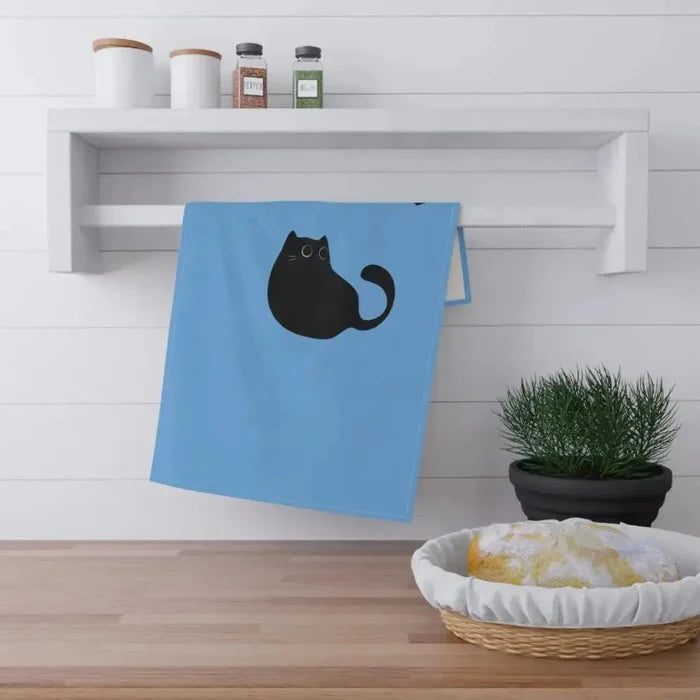 Funny Cat Tea Towels – 'I Haz Hunger' Cat Themed Kitchen Towels - FloofChonk