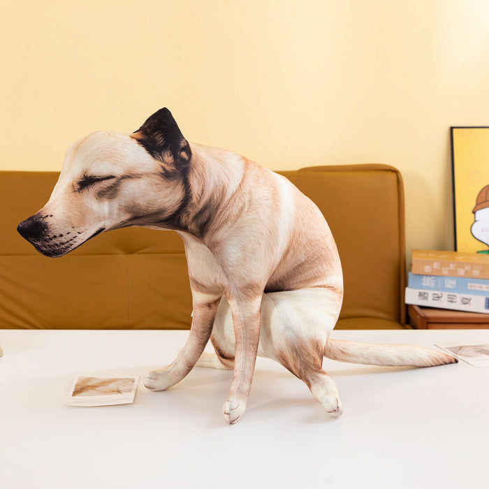 Funny Pooping Dog Plush Ornament – 60 cm