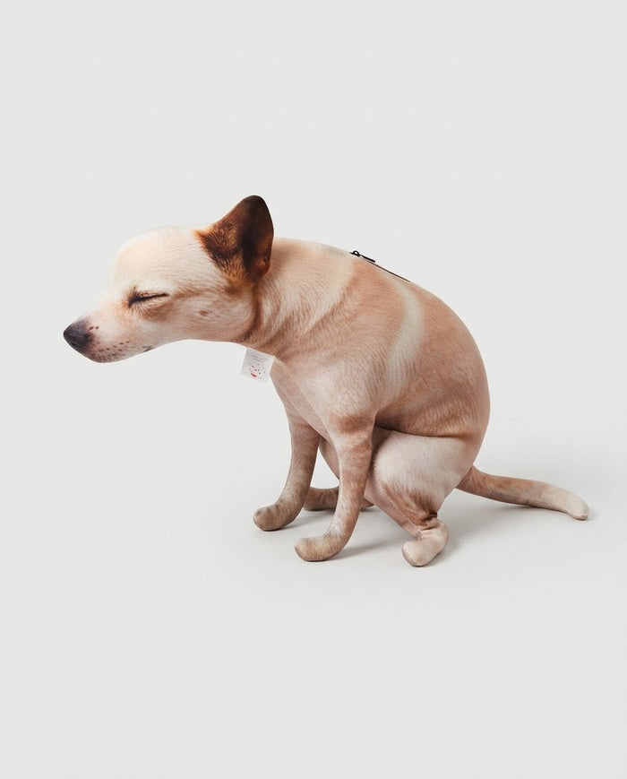 Funny Pooping Dog Plush Ornament – 60 cm