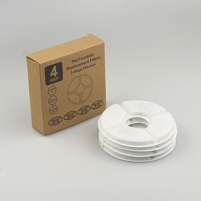 Gamelle pour animaux de compagnie 1,5 L - Avec 4 filtres de rechange