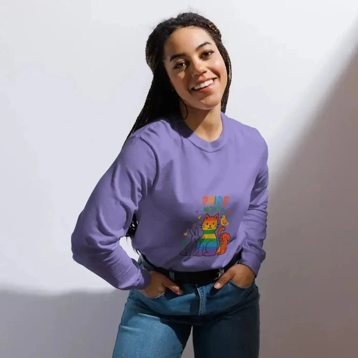 Garment - dyed heavyweight long - sleeve shirt - FloofChonk