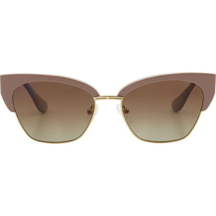 Gigi, Clay/Brown Gradient Polarised Lenses