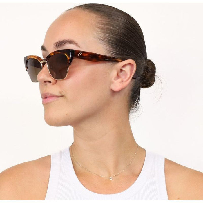Gigi, Tea Tort/Brown Gradient Polarised Lenses