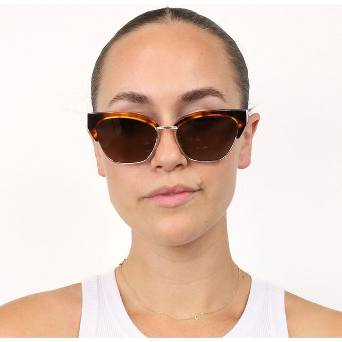 Gigi, Tea Tort/Brown Gradient Polarised Lenses