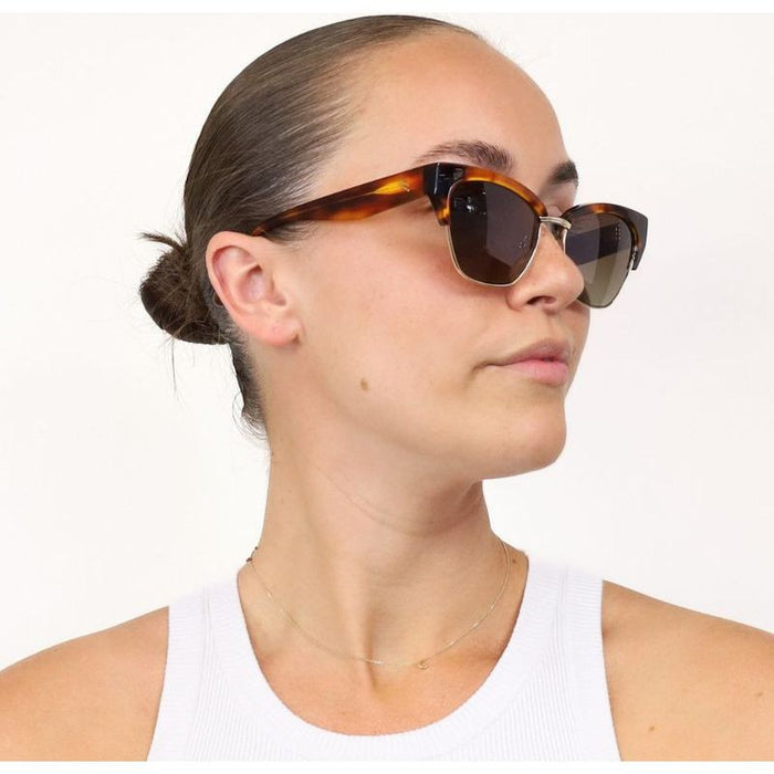 Gigi, Tea Tort/Brown Gradient Polarised Lenses