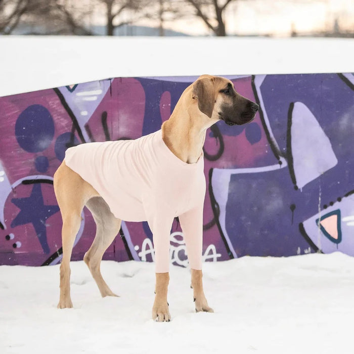 Gondola Base Layer — Ultra-Soft Stretch Fleece (Pink)