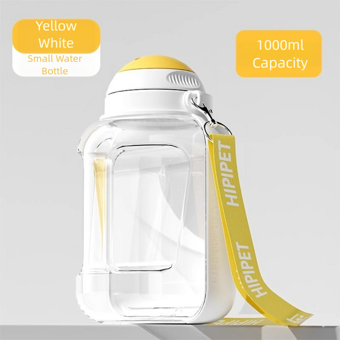 Grande bouteille d'eau portable pour chien 1000 ml