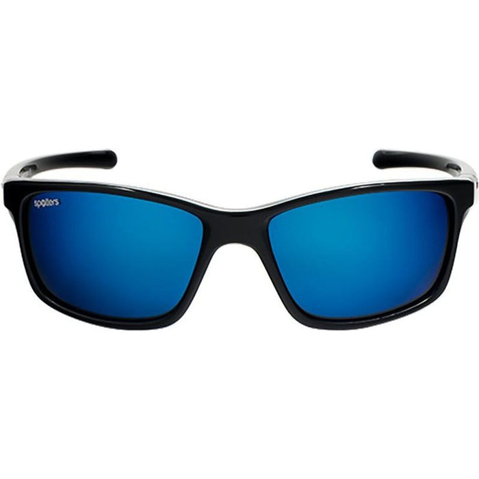 Grit Junior, Matte Black/Blue Mirror Glass Polarised Lenses