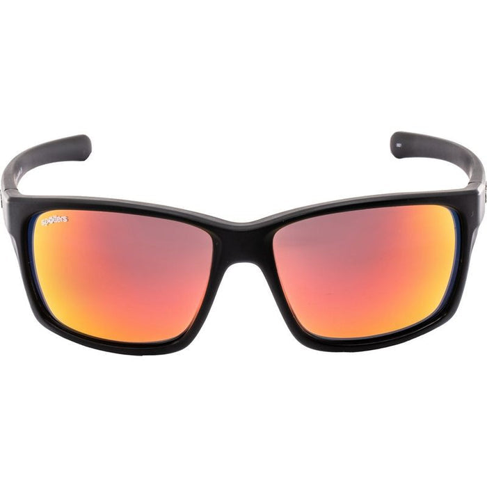 Grit, Matte Black/Ignite Glass Mirror Polarised Lenses