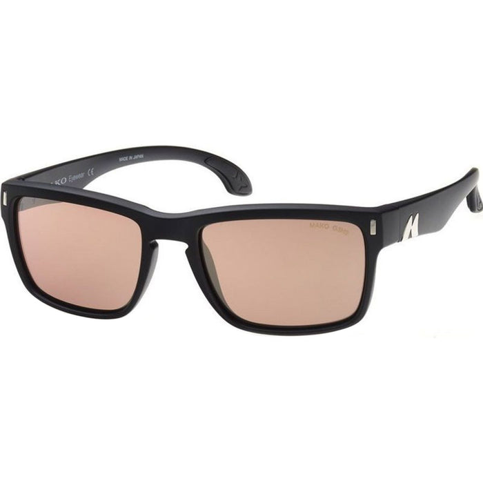 GT, Matte Black/HD Copper Bronze Mirror Polarised Glass Lenses