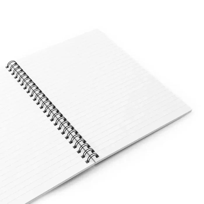 Guitar Goddess Spiral Notebook - Ruled Line for Creative Souls - FloofChonk