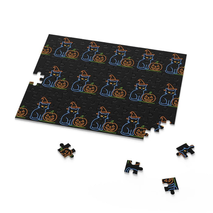 Halloween Cat Puzzle - 500-Piece - FloofChonk