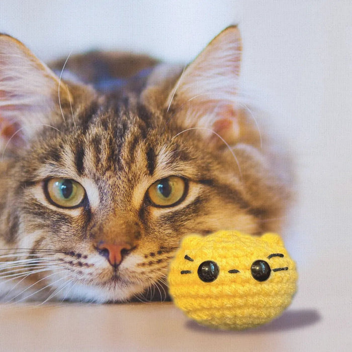 Handmade Weighted Catnip Toy | Pippa the Chonk Chunkle Chunk Infused with Miracle Nip Botanicals - FloofChonk