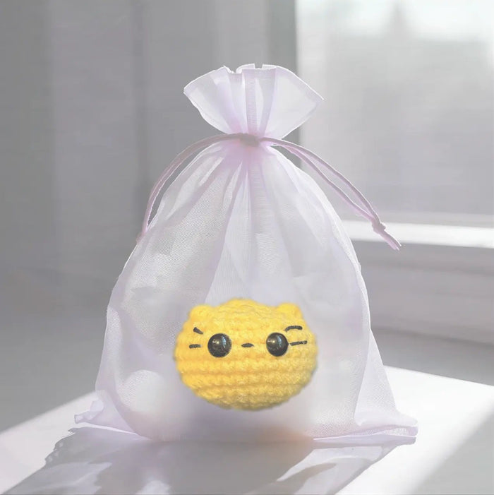 Handmade Weighted Catnip Toy | Pippa the Chonk Chunkle Chunk Infused with Miracle Nip Botanicals - FloofChonk