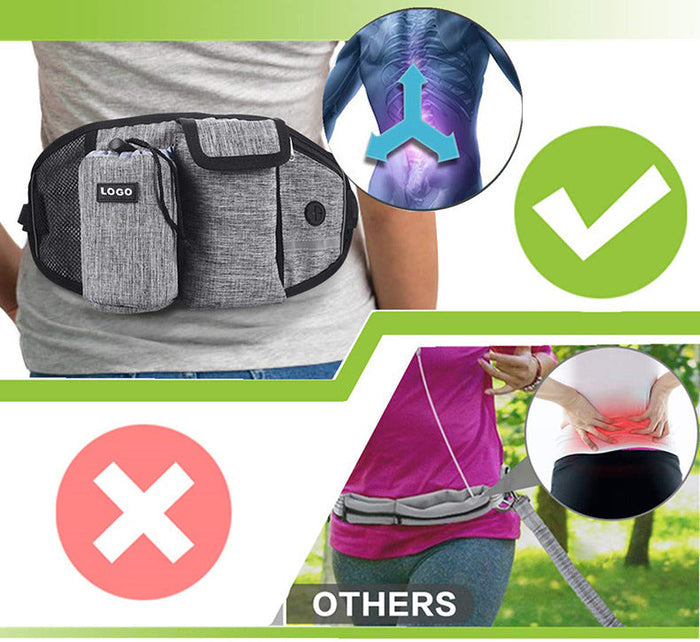 Hands-Free Leash & Belt Bag