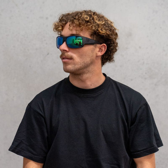 Harbor, Matte Black H2O/Aqua LL Ionised Polarised Lenses