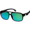 Harries, Matte Black/Glass HD Rose Green Mirror Polarised Lenses