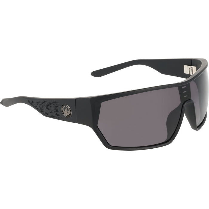 Dragon Eyewear Havoc Matte Black Smoke LL Polarised Angle2