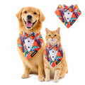 Hawaii Print Tuxedo Bandana