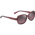 Hiluhilu, Transparent Burgundy/Maui Rose Polarised Glass Lenses