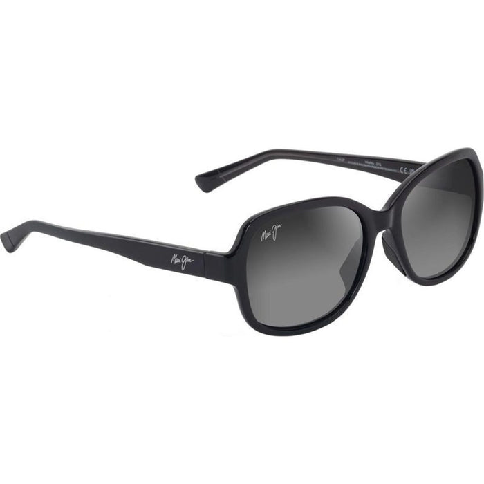 Hiluhilu, Shiny Black/Neutral Grey Polarised Glass Lenses