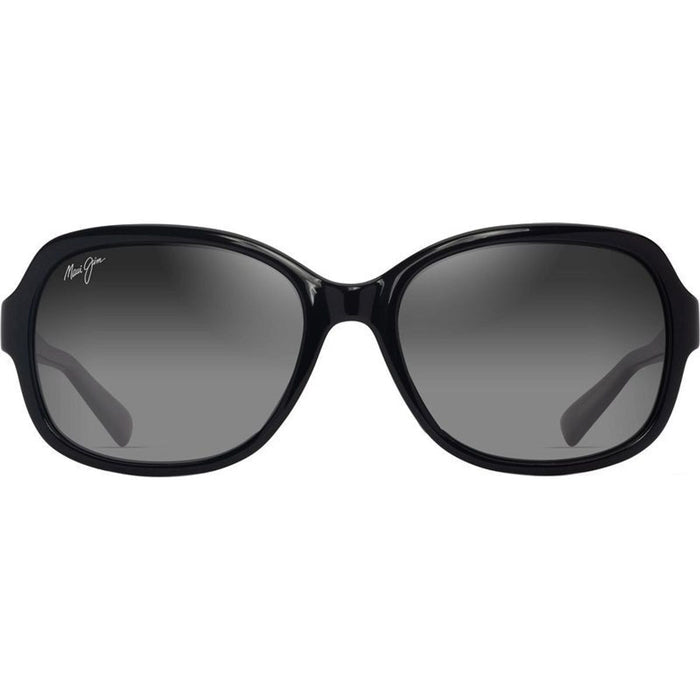 Hiluhilu, Shiny Black/Neutral Grey Polarised Glass Lenses