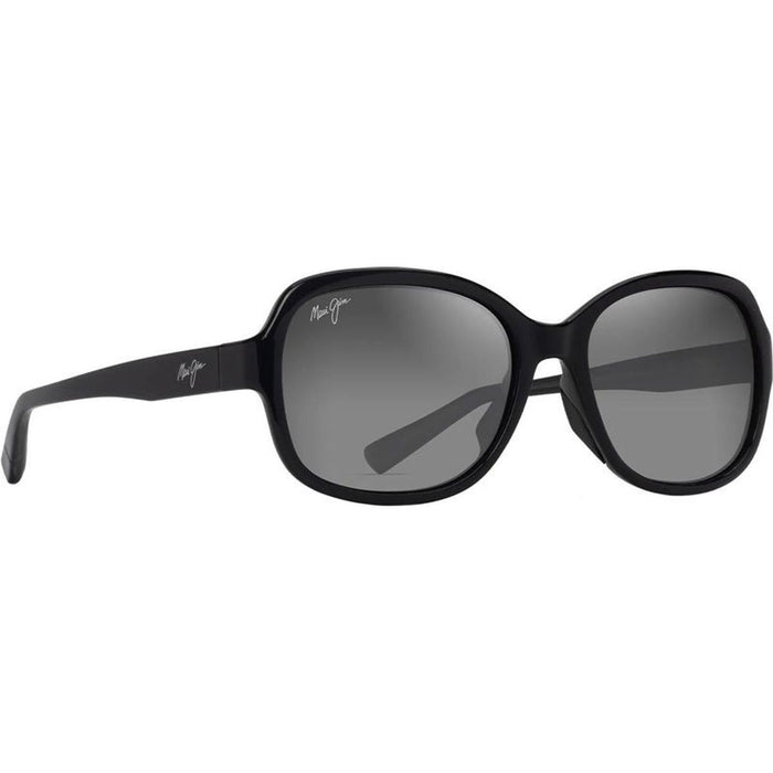 Hiluhilu, Shiny Black/Neutral Grey Polarised Glass Lenses
