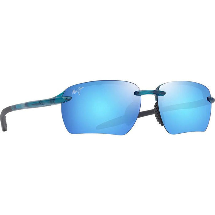 Ho'okipa Ultra G Alt Fit, Shiny Transparent Blue/Blue Hawaii Polarised Lenses